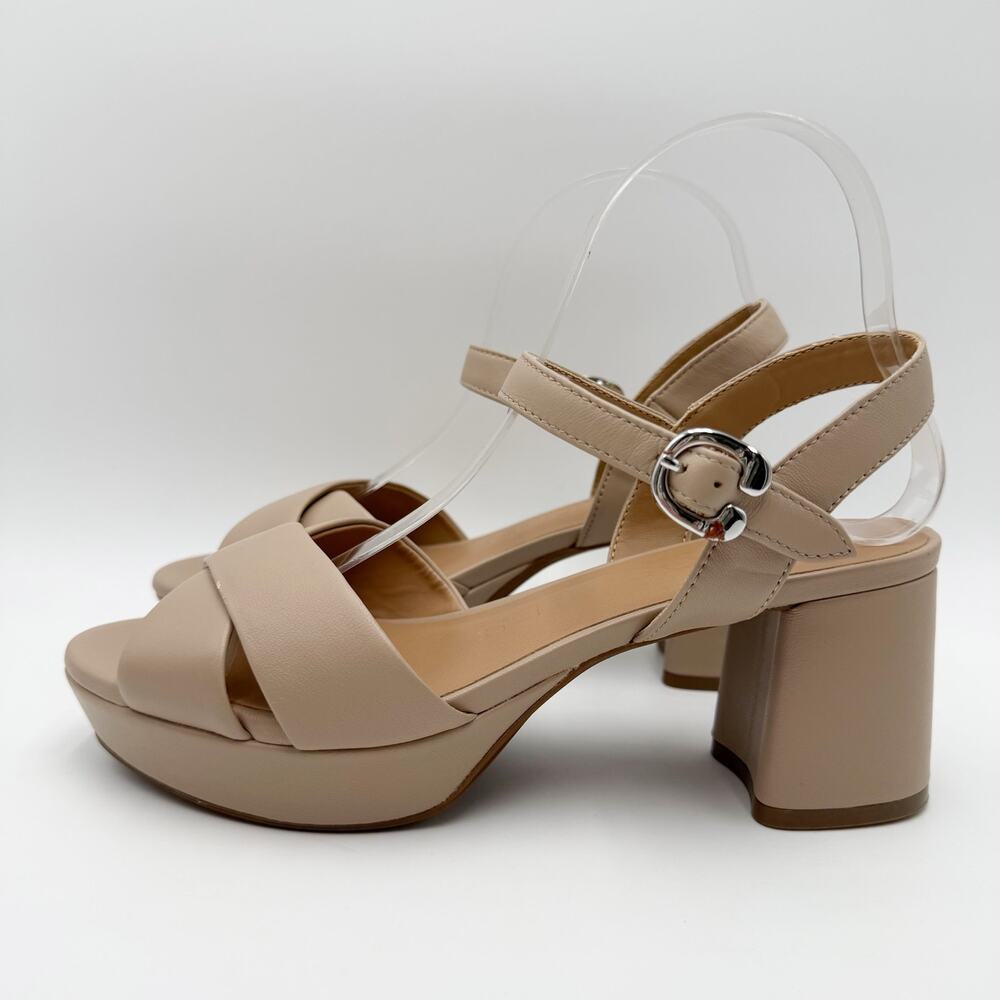 Aerosoles Womens Cosmos Platform Sandals Size 8.5 M Beige NWOB - Picture 8 of 13
